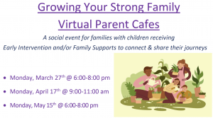 Growing Your Strong Families Virtual Parent Cafes
